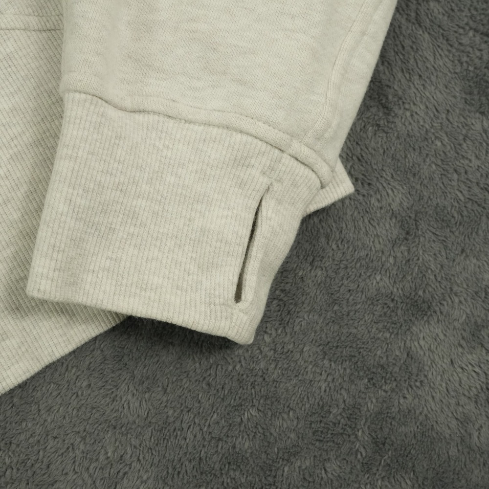 Lululemon Scuba Oversized Half-Zip Funnel Neck Womens M/L Heathered Bone LW3HYXS - Picture 4 of 14